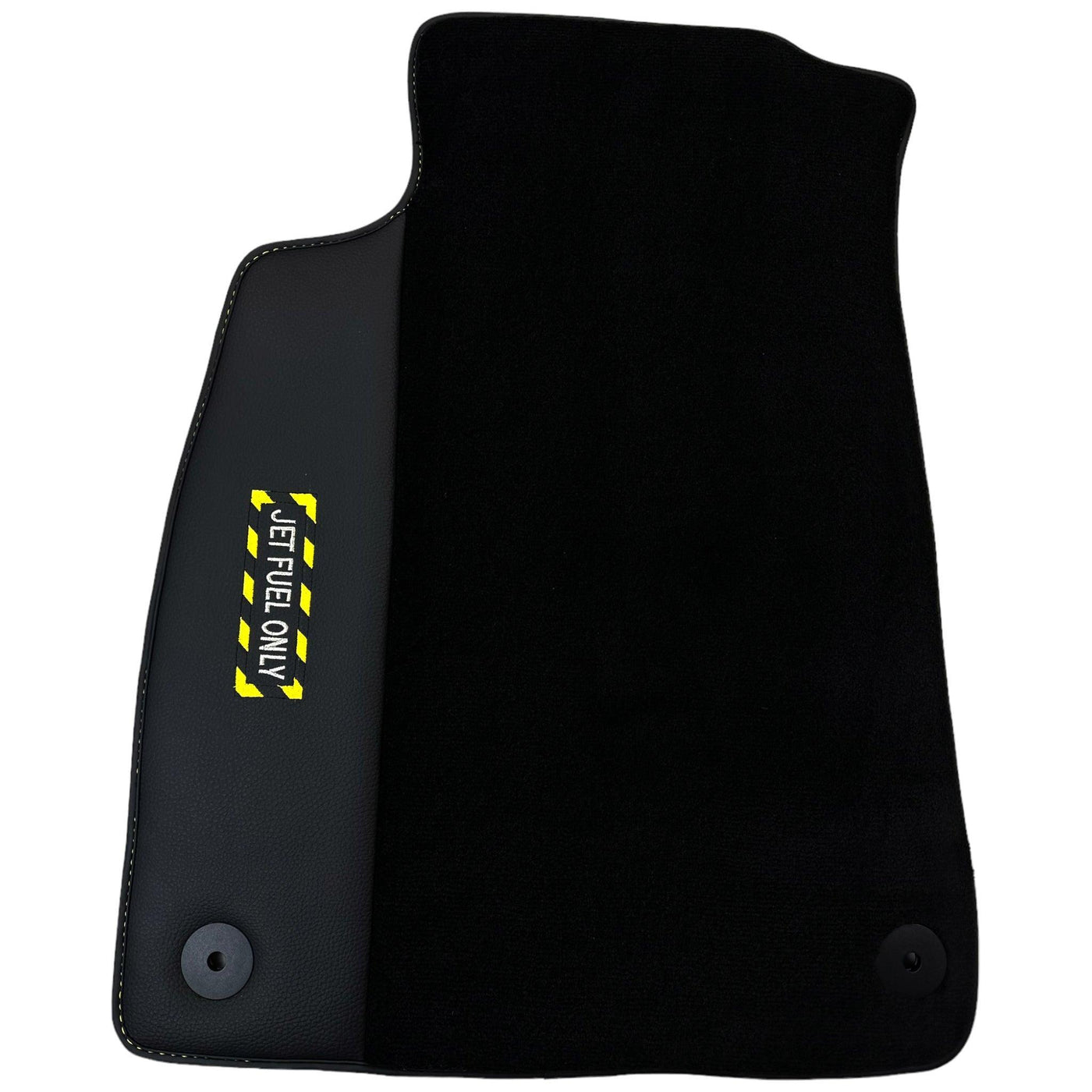 Black Floor Mats for Audi A6 - C5 Avant Facelift (2002-2004) | Fighter Jet Edition - AutoWin