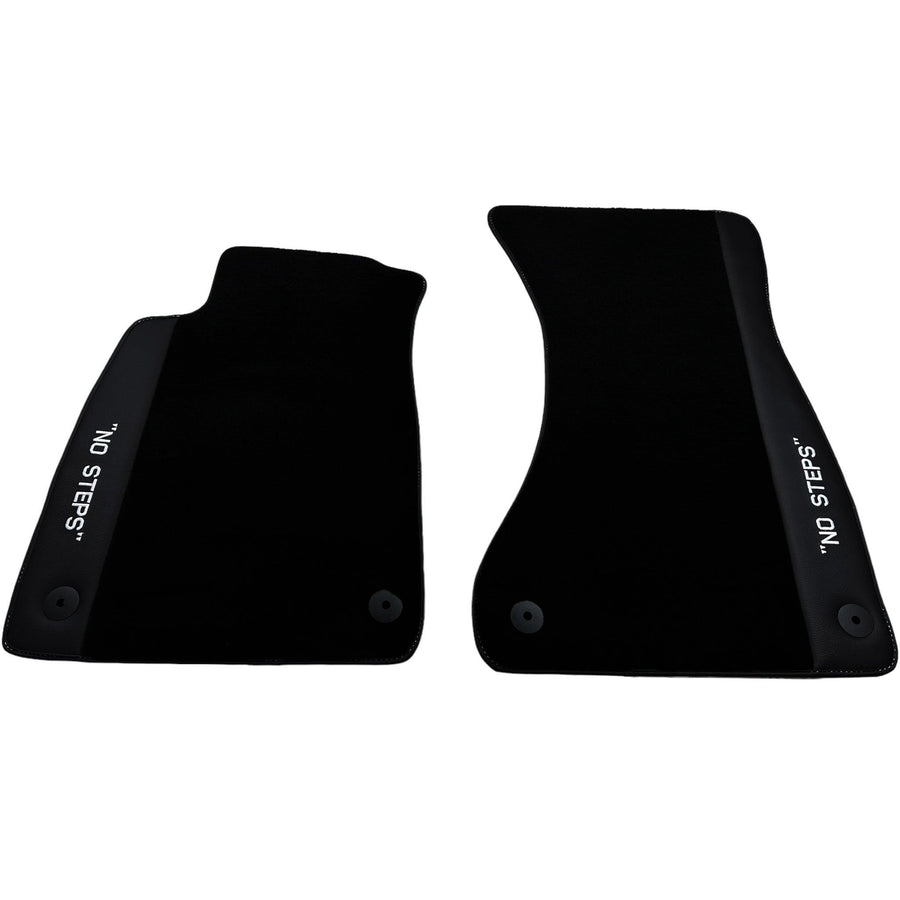 Black Floor Mats for Audi A6 - C6 Avant (2004-2008) | No Steps - AutoWin