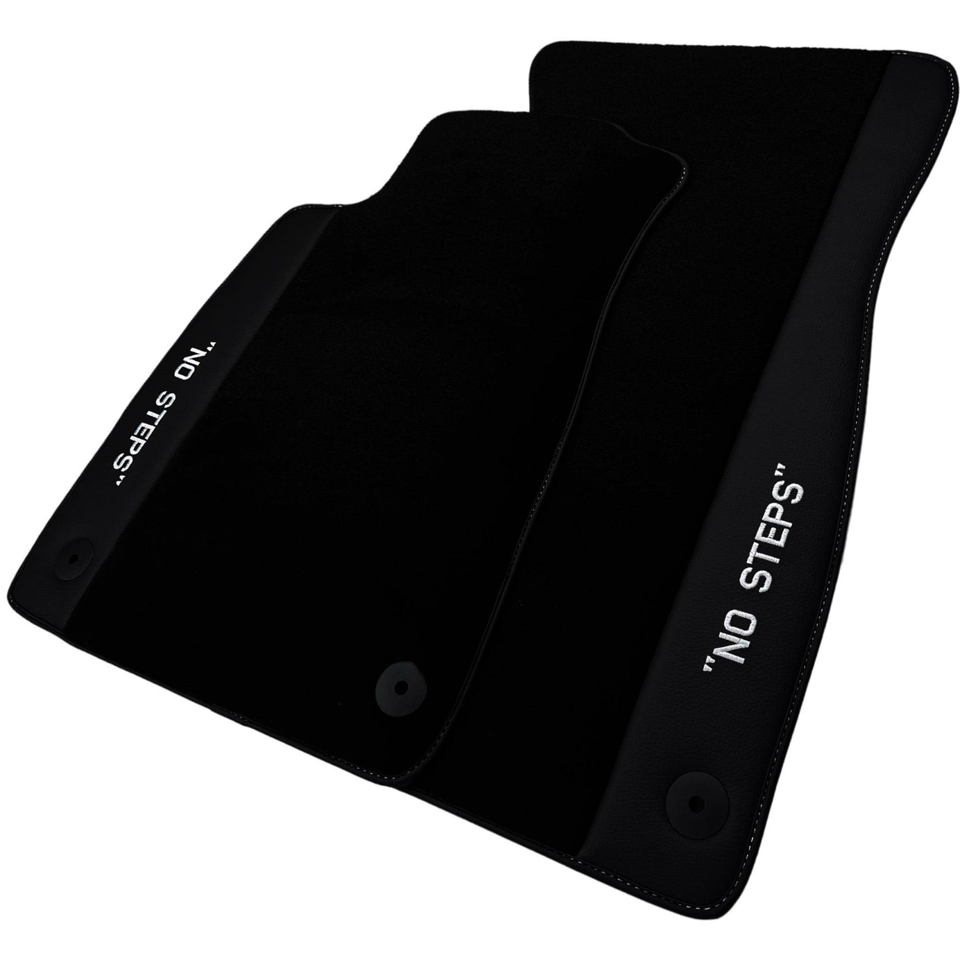 Black Floor Mats for Audi A6 - C6 Avant Long (2004-2008) | No Steps - AutoWin
