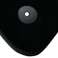 Black Floor Mats for Audi A8 A8 D4 Long (2010-2017) | Fighter Jet Edition - AutoWin