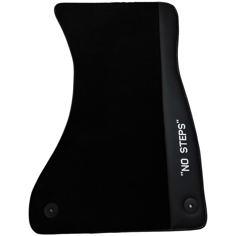 Black Floor Mats for Audi A8 D3 Long (2002-2010) | No Steps - AutoWin