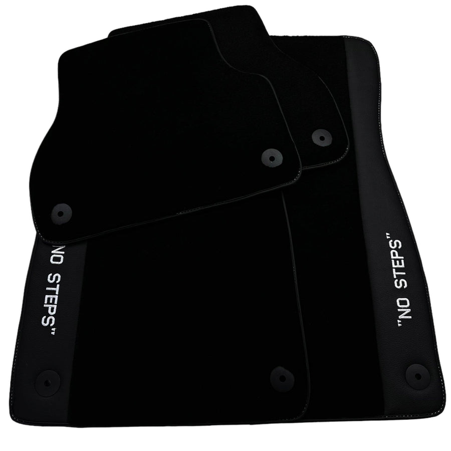Black Floor Mats for Audi A8 D3 Long (2002-2010) | No Steps - AutoWin