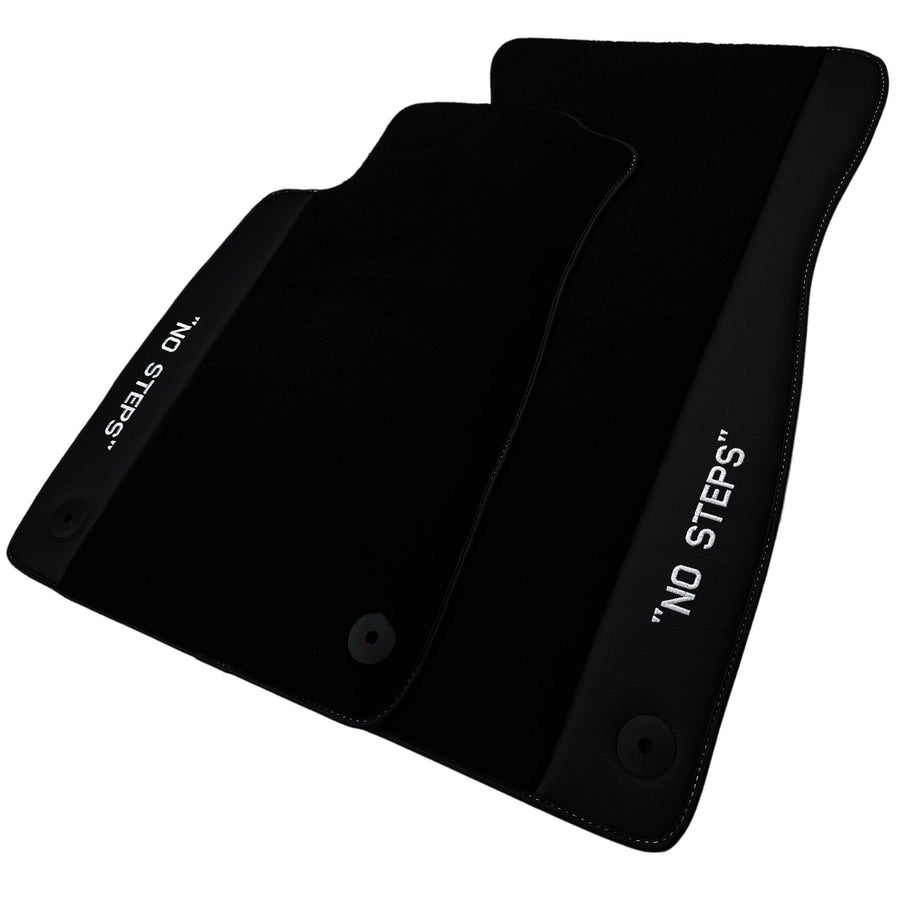 Black Floor Mats for Audi A8 D3 Long (2002-2010) | No Steps - AutoWin