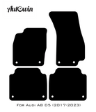 Black Floor Mats for Audi A8 D5 (2017-2023) | Fighter Jet Edition - AutoWin