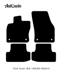 Black Floor Mats for Audi Q2 (2020-2024) | No Steps - AutoWin