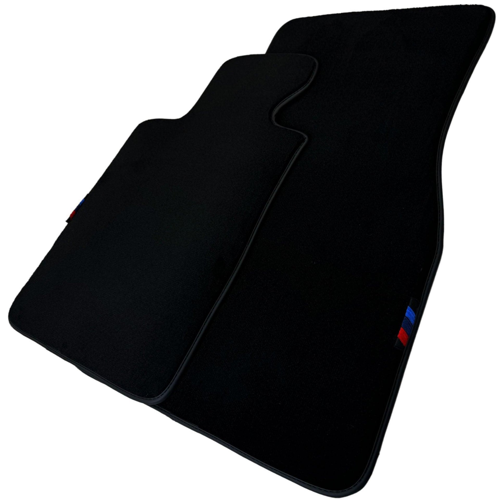 Black Floor Mats For BMW 5 Series F11 | Black Trim - AutoWin
