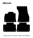 Black Floor Mats for e-tron (2019-2024) | No Steps - AutoWin