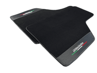 Black Floor Mats for Lamborghini Diablo 1990-2001 With Carbon Fiber Leather - AutoWin