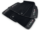 Black Floor Mats For Lamborghini Urus With Alcantara Leather - AutoWin