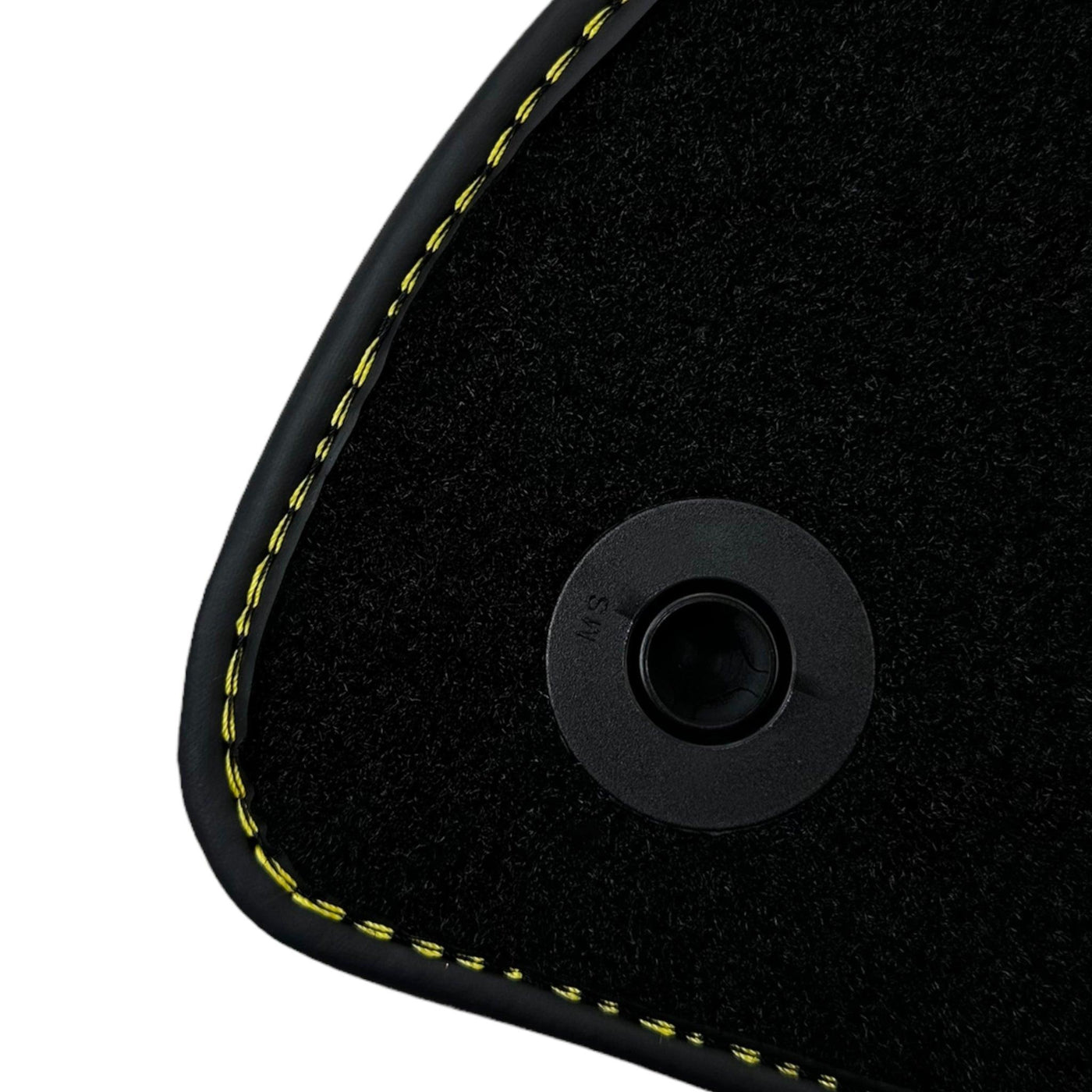 Black Floor Mats For Mercedes Benz C-Class C205 Coupe Facelift (2018-2023) | Fighter Jet Edition - AutoWin