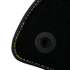 Black Floor Mats For Mercedes Benz CL-Class C215 Coupe (1999-2006) | Fighter Jet Edition - AutoWin