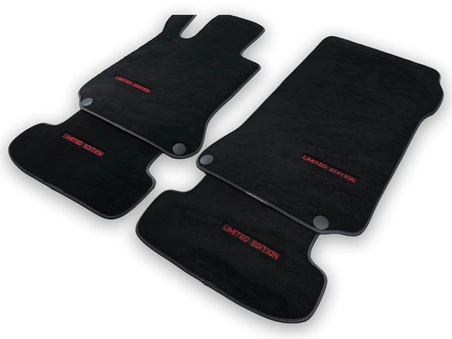 Black Floor Mats For Mercedes Benz E-Class S213 All Terrain (2020-2023) | AutoWin Edition - AutoWin