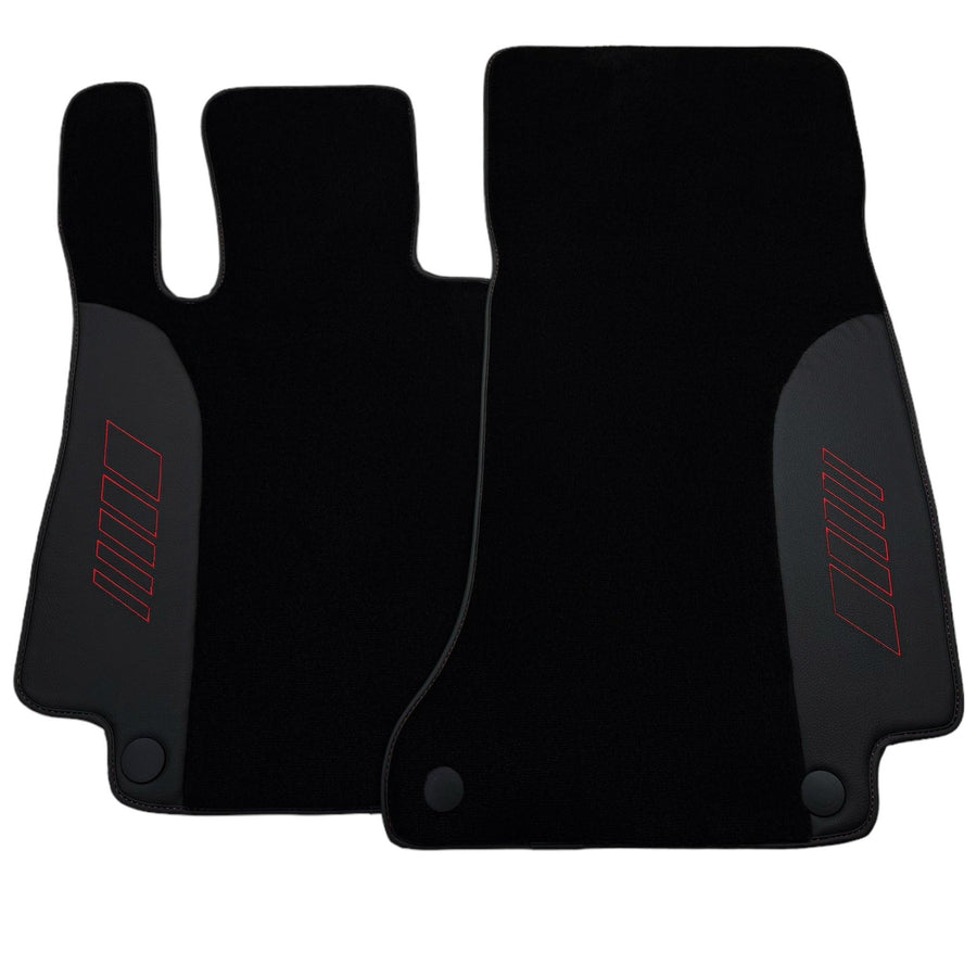 Black Floor Mats For Mercedes Benz GLS-Class X167 (2019-2023) | AutoWin Edition - AutoWin