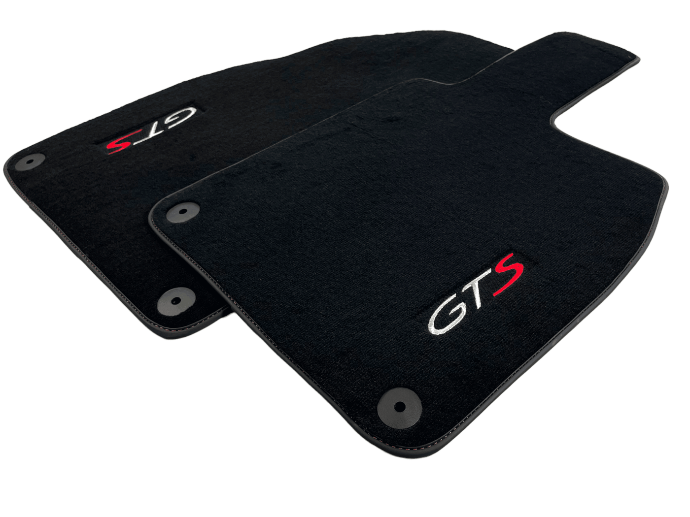 Black Floor Mats for Porsche 718 Boxster (2016-2023) - AutoWin