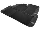 Black Floor Mats for Rolls Royce Shadow 1965-1977 Fluorescent - AutoWin