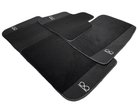 Black Floor Mats for Rolls Royce Shadow 1965-1977 Fluorescent - AutoWin