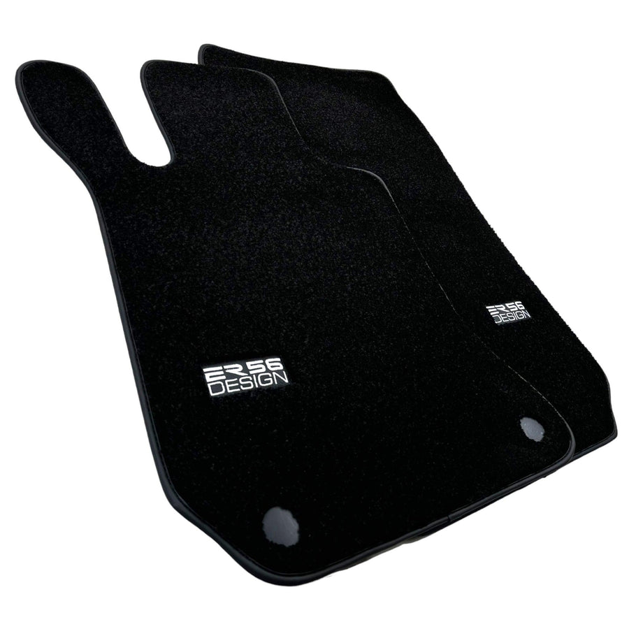 Black Luxury Floor Mats For Mercedes Benz E-Class S213 Estate (2016-2020) | ER56 Design - AutoWin