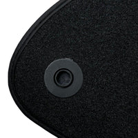 Black Luxury Floor Mats For Mercedes Benz E-Class W213 Sedan (2020-2023) | ER56 Design - AutoWin