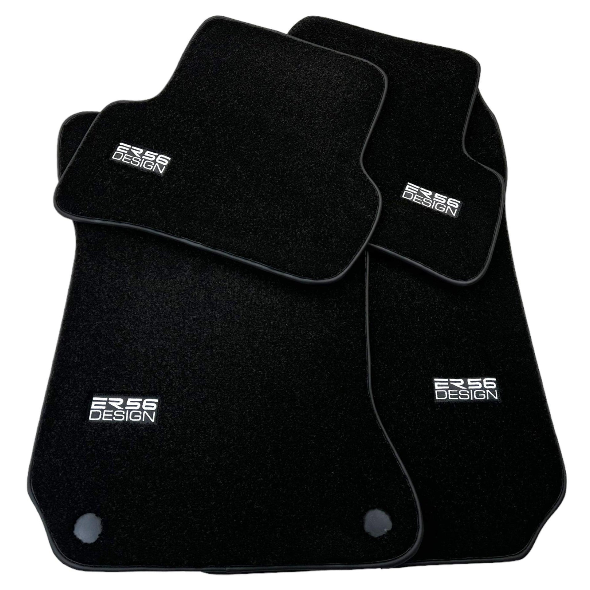Black Luxury Floor Mats For Mercedes Benz R-Class V251 (2005-2013) Long Wheelbase | ER56 Design - AutoWin