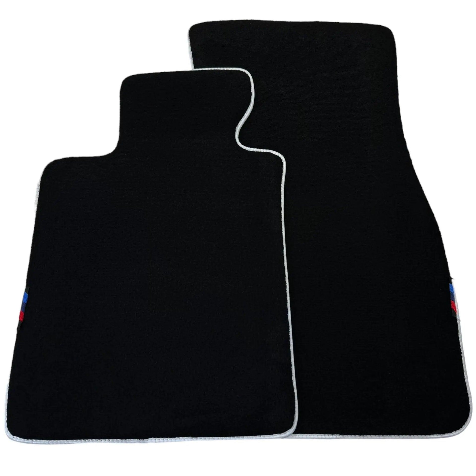 Black Mats For BMW 2 Series F44 Gran Coupe | White Trim - AutoWin