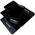 Black Mats For BMW 5 Series G30 No Steps Edition - AutoWin