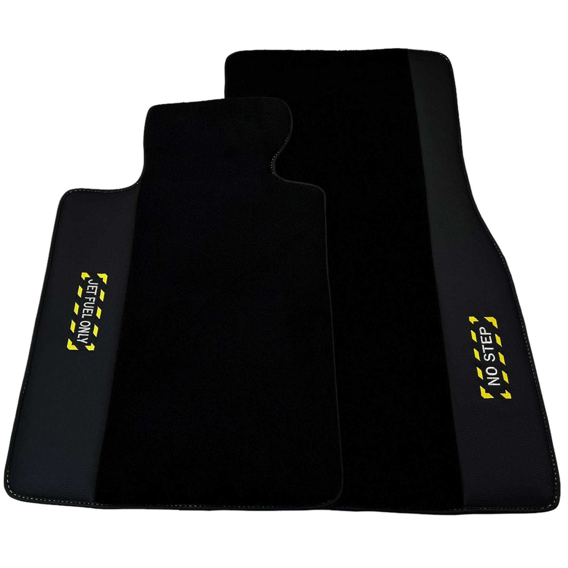 Black Mats For BMW 7 Series E32 | Fighter Jet Edition - AutoWin