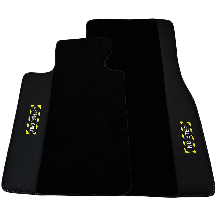 Black Mats For BMW M5 E60 | Fighter Jet Edition - AutoWin