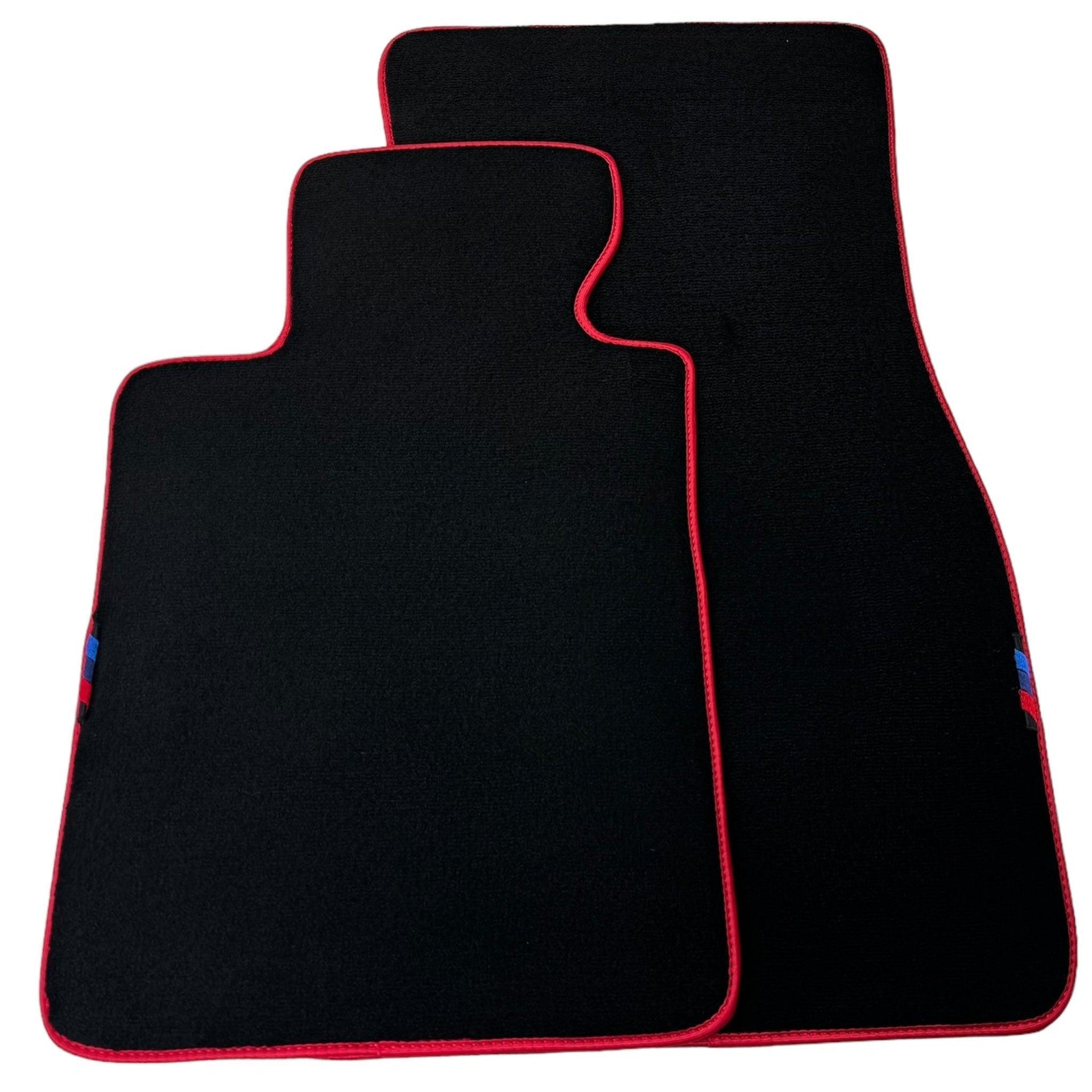 Black Mats For BMW X5M F95 SUV | Red Trim - AutoWin
