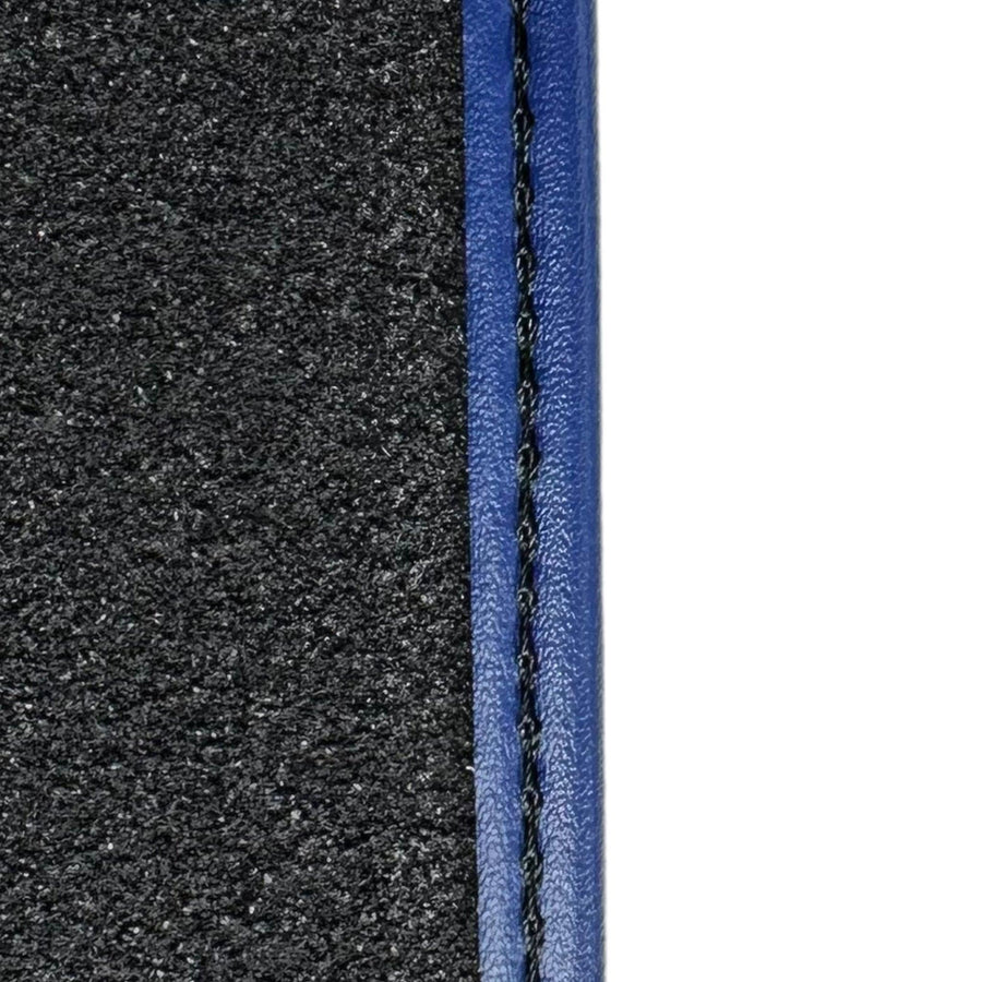 Blue Floor Mats For Bentley Flying Spur (2013-2019) with Leather - AutoWin