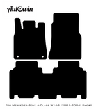 Blue Floor Mats For Mercedes Benz A-Class W168 (2001-2004) | Limited Edition - AutoWin