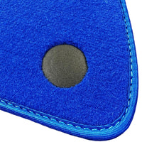 Blue Floor Mats For Mercedes Benz C-Class W206 Sedan (2021-2023) Hybrid| Limited Edition - AutoWin