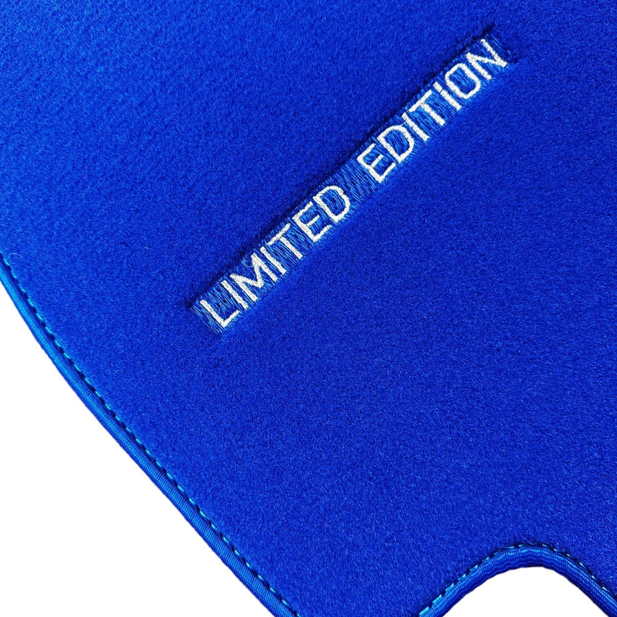 Blue Floor Mats For Mercedes Benz E-Class C207 Coupe (2009-2013) | Limited Edition - AutoWin