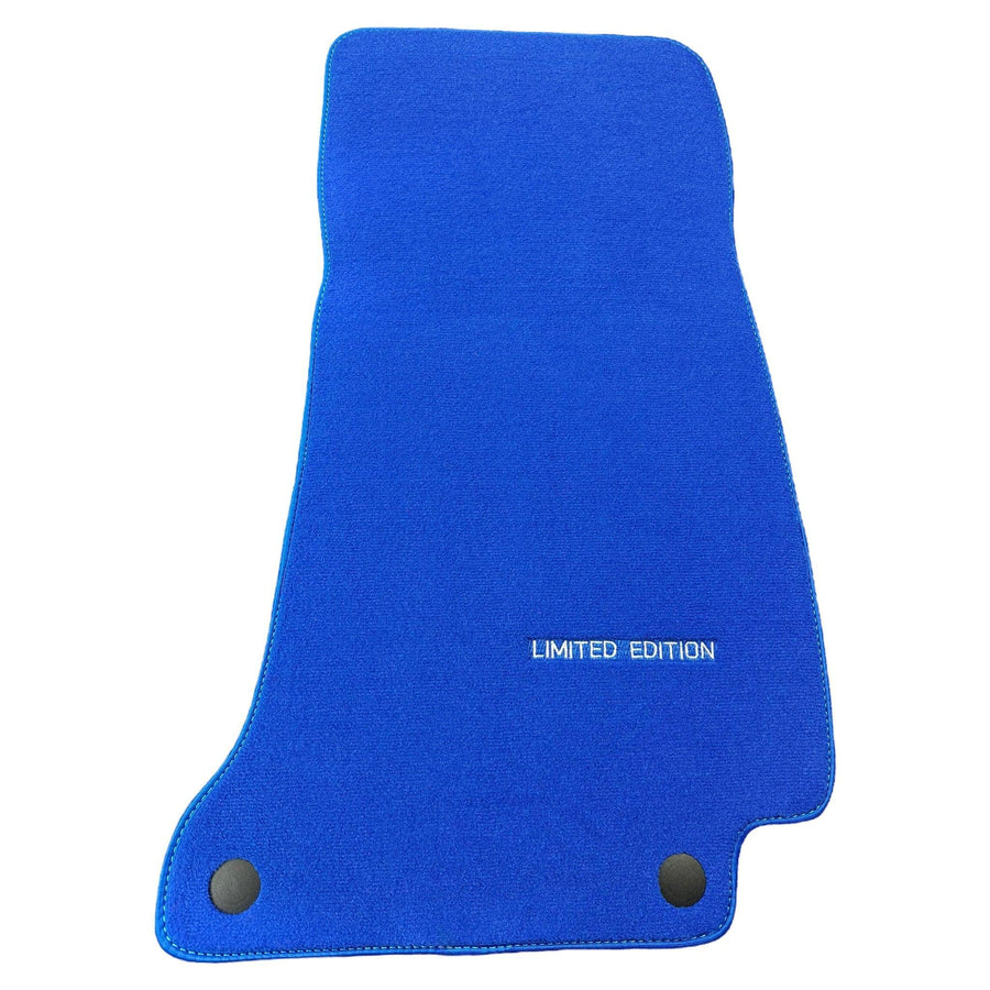 Blue Floor Mats For Mercedes Benz E-Class C207 Coupe (2009-2013) | Limited Edition - AutoWin