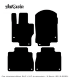 Blue Floor Mats For Mercedes Benz GLE-Class V167 Allrounder - 5 Seats (2019-2023) | Limited Edition - AutoWin