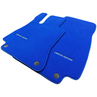 Blue Floor Mats For Mercedes Benz R-Class W251 (2005-2013) Short Wheelbase | Limited Edition - AutoWin