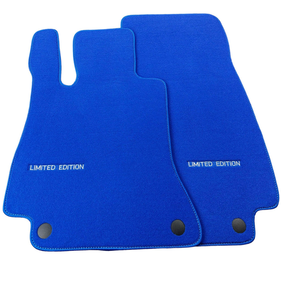 Blue Floor Mats For Mercedes Benz S-Class W220 (1998-2005) Short Wheelbase | Limited Edition - AutoWin