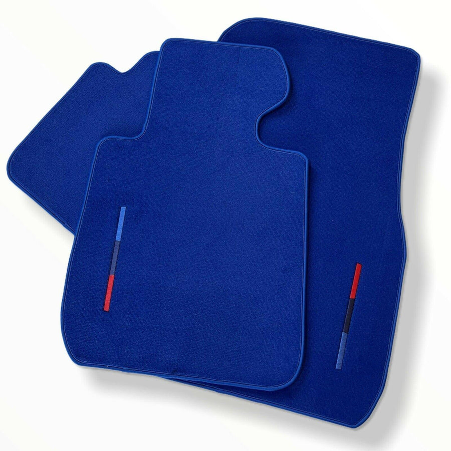 Blue Mats For BMW M5 E60 With M Package - AutoWin