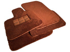 Brown Sheepskin Floor Mats For Bentley Flying Spur (2013-2019) Er56 Design Brand - AutoWin