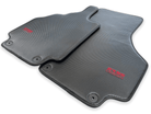 Carbon Fiber Leather Floor Mats for Audi R8 (2007-2015) - AutoWin