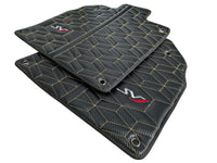 Carbon Leather Floor Mats for Lamborghini Aventador SVJ Limited Edition - AutoWin