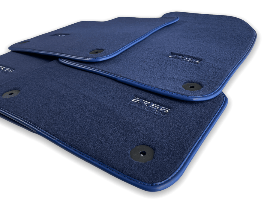 Dark Blue Floor Mats for Audi A3 - 5-door Sedan (2021 - 2024) | ER56 Design - AutoWin