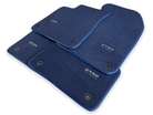 Dark Blue Floor Mats for Audi A3 - 5-door Sedan (MHEV) Mild Hybrid Electric Vehicle (2021 - 2024) | ER56 Design - AutoWin