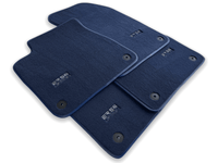 Dark Blue Floor Mats for Audi A4 - B5 Facelift Avant (1999-2001) | ER56 Design - AutoWin