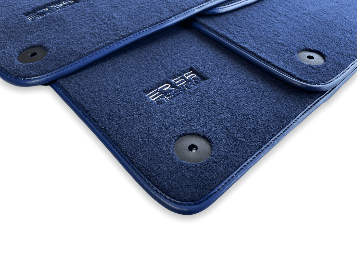 Dark Blue Floor Mats for Audi A4 - B5 Facelift Sedan (1999-2001) | ER56 Design - AutoWin