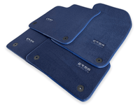 Dark Blue Floor Mats for Audi Q5 FYT Sportback (2021-2024) | ER56 Design - AutoWin