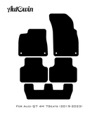 Dark Blue Floor Mats for Audi Q7 4M (2019-2023) | ER56 Design - AutoWin