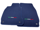 Dark Blue Floor Mats For Maserati Quattroporte IT Edition - AutoWin