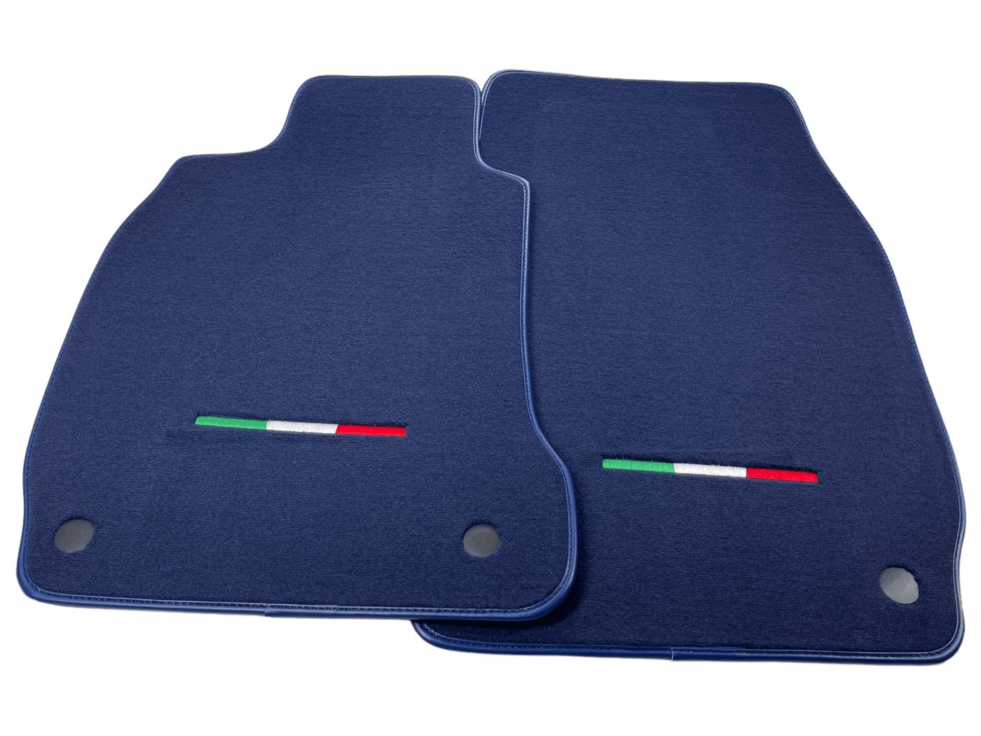 Dark Blue Floor Mats For Maserati Quattroporte IT Edition - AutoWin