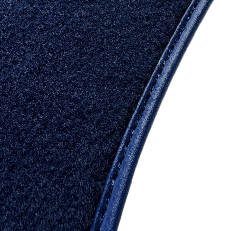 Dark Blue Floor Mats For Mercedes Benz CLK-Class A209 Convertible (2003-2010) | Limited Edition - AutoWin