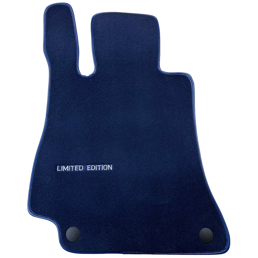 Dark Blue Floor Mats For Mercedes Benz S-Class A217 Convertible (2014-2023) | Limited Edition - AutoWin